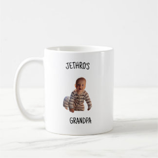 De Café Caneca Personalizada com Foto do Bebê para Vovô e 