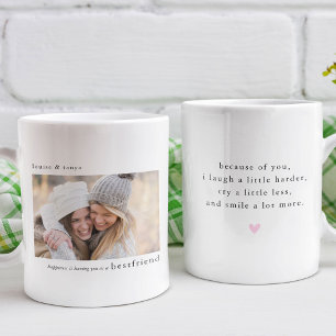 De Café Caneca Personalizada com Foto e Citação do Melhor 