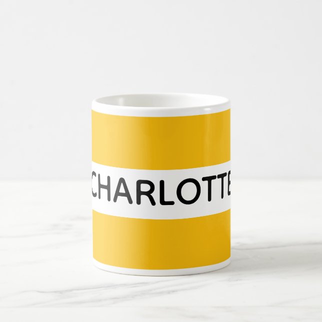 De Café Caneca personalizada com nome (Centro)