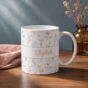 De Café Caneca Personalizada com Nome Botânico Neutro