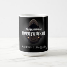Caneca Personalizada com Nome Engraçado Pensador E