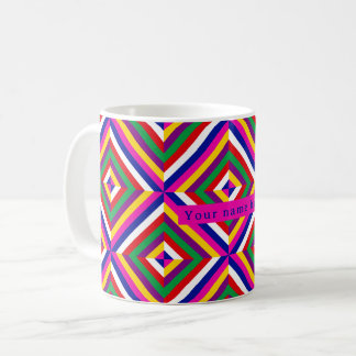 De Café Caneca Personalizada Cosmos-infinito - Azul/Magent