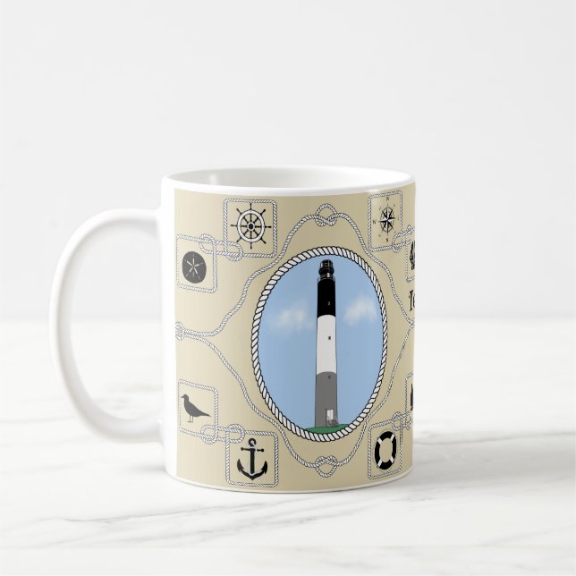 De Café Caneca personalizada da ilha do carvalho (Esquerda)