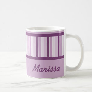 De Café Caneca personalizada Deco malva empoeirada