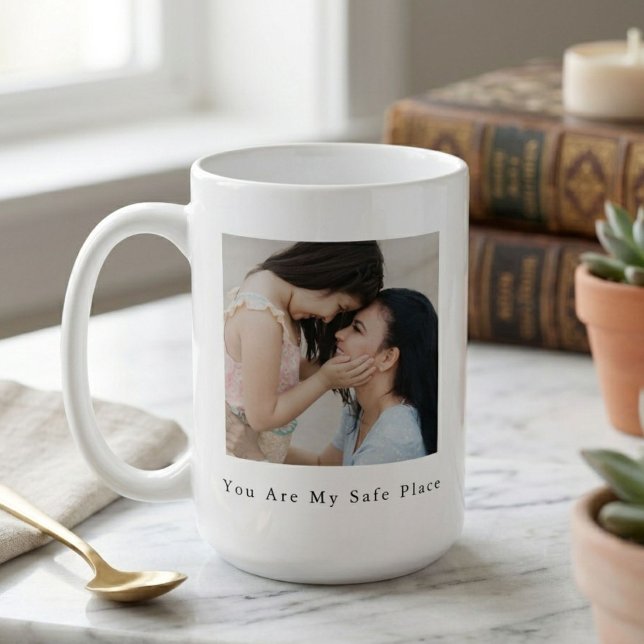 De Café Caneca Personalizada Dia das Mães para Mamãe (Criador carregado)