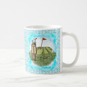 De Café Caneca personalizada do Dia do Golfe