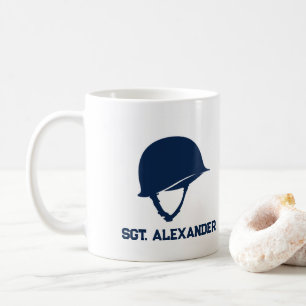 De Café Caneca Personalizada do Dia dos Veteranos Nome Per