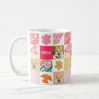 De Café Caneca Personalizada Face Rosa Floral