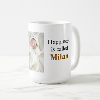 De Café Caneca Personalizada Felicidade Chama-se Foto