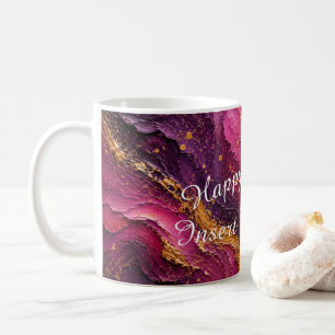 De Café Caneca Personalizada Feliz Aniversário Agosto Glad