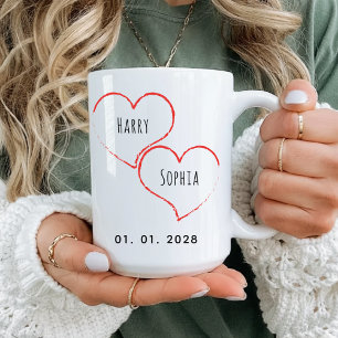 De Café Caneca Personalizada Fofa para Casais e Namoradas