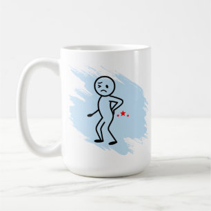 De Café Caneca Personalizada Humor Dor nas Costas Envelhec