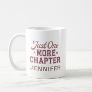De Café Caneca Personalizada Just One More Chapter Para Am