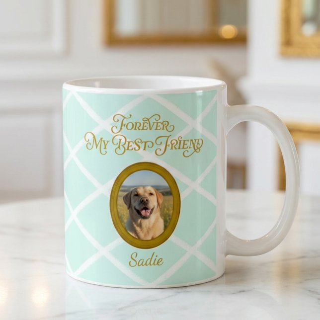 De Café Caneca Personalizada Labrador – Para Sempre Meu Me (Criador carregado)