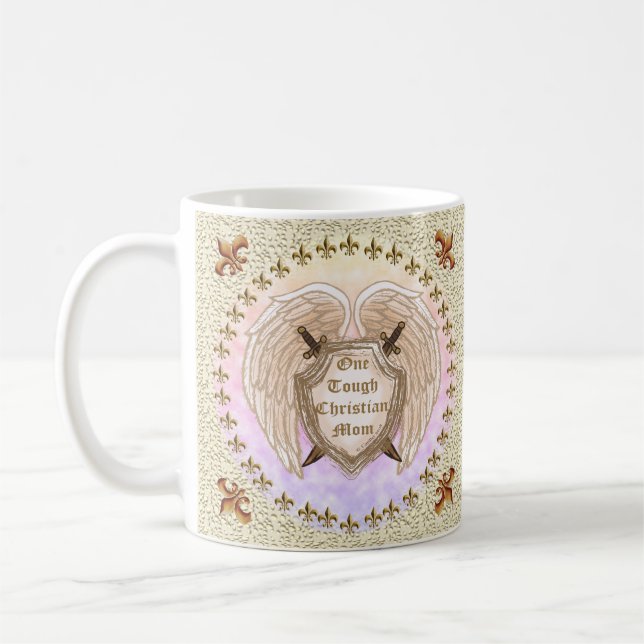 De Café Caneca Personalizada Mãe Cristã Resiliente  (Esquerda)