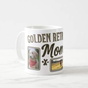 De Café Caneca Personalizada Mãe do Golden Retriever - Per