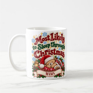 De Café Caneca Personalizada Mais Propenso a Dormir no Nat