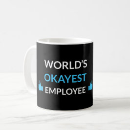 De Café Caneca Personalizada Melhor Funcionário do Mundo N