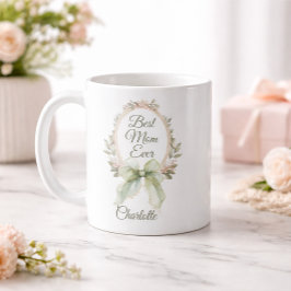 De Café Caneca Personalizada Melhor Mãe do Mundo com Nome