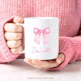 De Café Caneca Personalizada Moderna Elegante com Nome e L