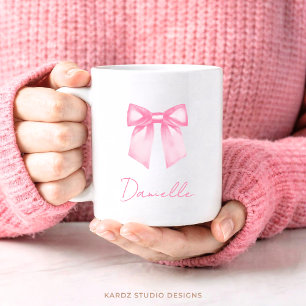 De Café Caneca Personalizada Moderna Elegante com Nome e L