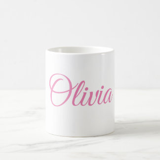 De Café Caneca personalizada (Olivia)