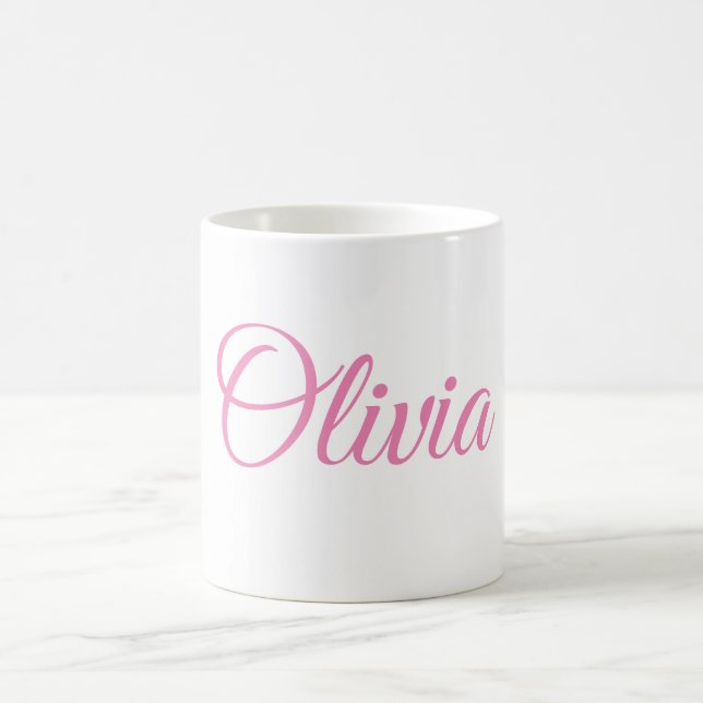 De Café Caneca personalizada (Olivia) (Centro)