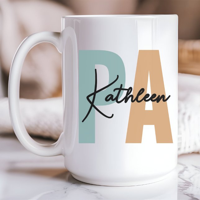 De Café Caneca Personalizada para Assistente Médico, Melho (custom PA mug, Physician Assistant mug, best PA gift, PA coffee mug, PA graduation gift, Doctor gift)