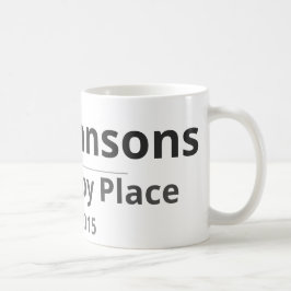 De Café Caneca Personalizada para Família – Nome da Famíli
