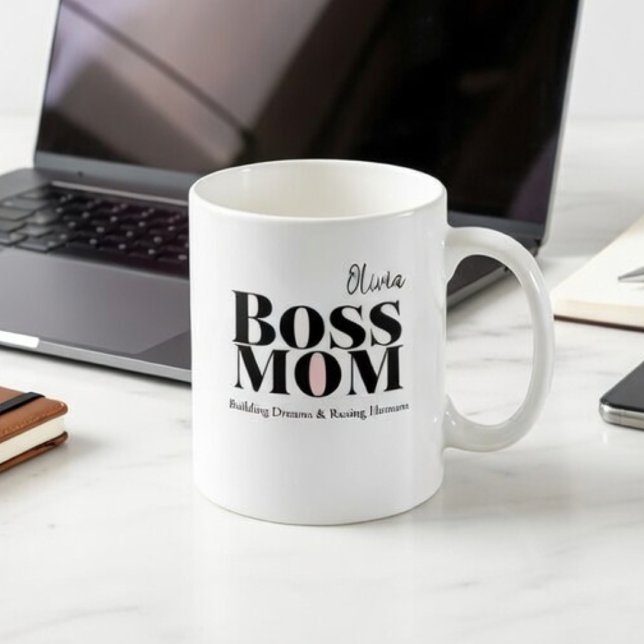 De Café Caneca Personalizada para Mãe Chefe – Presente Per (Criador carregado)