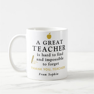 De Café Caneca Personalizada para Professores – Um Ótimo P