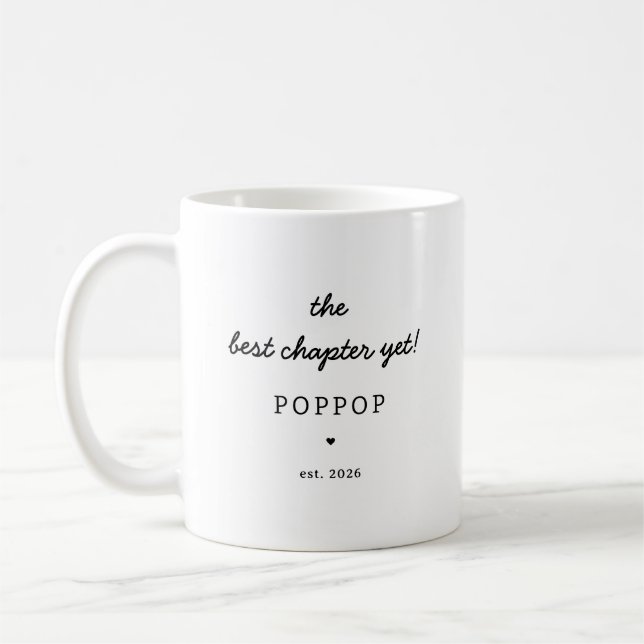 De Café Caneca Personalizada Poppop Melhor Capítulo Até Ag (Esquerda)
