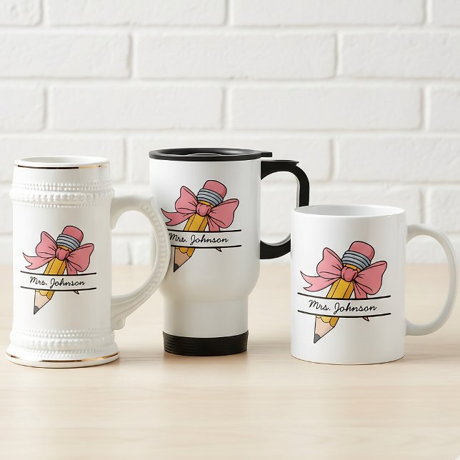 De Café Caneca Personalizada Professora Coquete Presente d (classroom teacher mug gift, thank you educator mug gift, teacher celebration mug gift,)