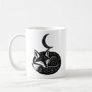 De Café Caneca Personalizada Raposa & Lua