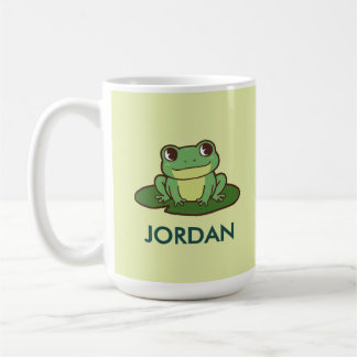 De Café Caneca Personalizada Sapo Verde Fofo