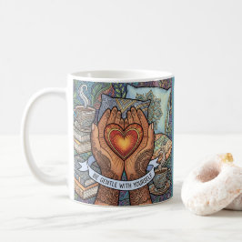 De Café Caneca Personalizada Seja Gentil Com Você Mesmo