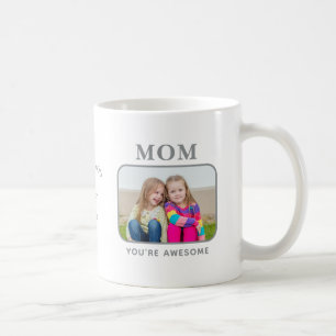 De Café Caneca Personalizada “Você é Incrível” com Foto Ma