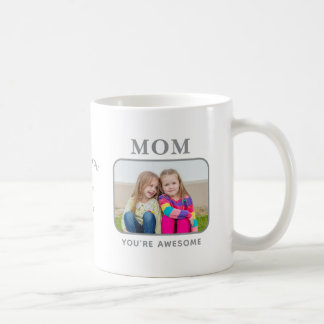 De Café Caneca Personalizada “Você é Incrível” com Foto Ma