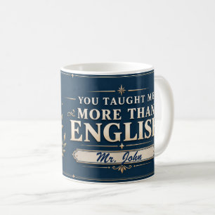 De Café Caneca Personalizada Você Me Ensinou Mais do que I