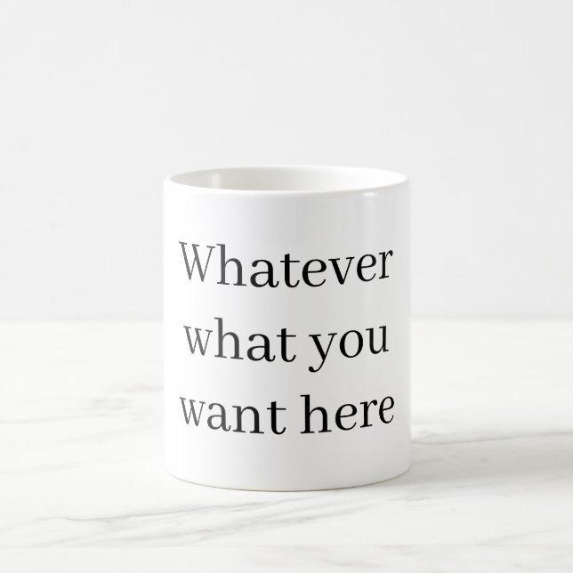 De Café Caneca Personalizada Whatever – O Que Você Quer Aq (Centro)