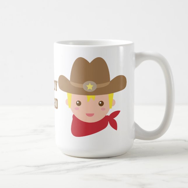 De Café Caneca Personalizada Xerife Estrela Chapéu Cowboy  (Direita)