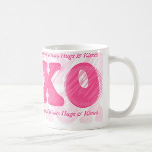 De Café Caneca personalizada XOXO
