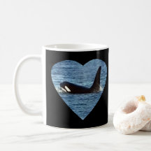 Caneca personalizável da Baleia Assassina Orca Aqu