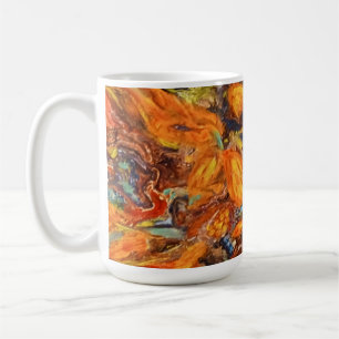 De Café Caneca Petal Pesada