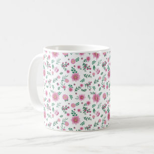 De Café Caneca Pink Roses Galore
