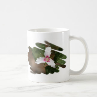 De Café Caneca pintada do wildflower do Trillium