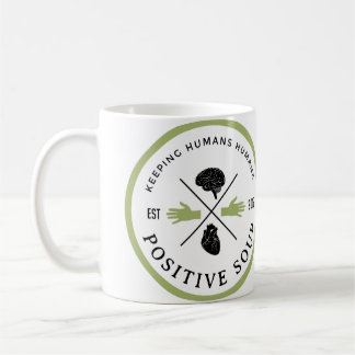 De Café Caneca positiva do logotipo da sopa