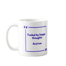 Caneca Positividade - Alimentada por pensamentos f