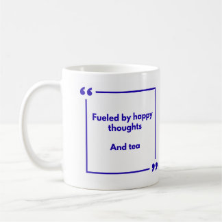 De Café Caneca Positividade - Alimentada por pensamentos f