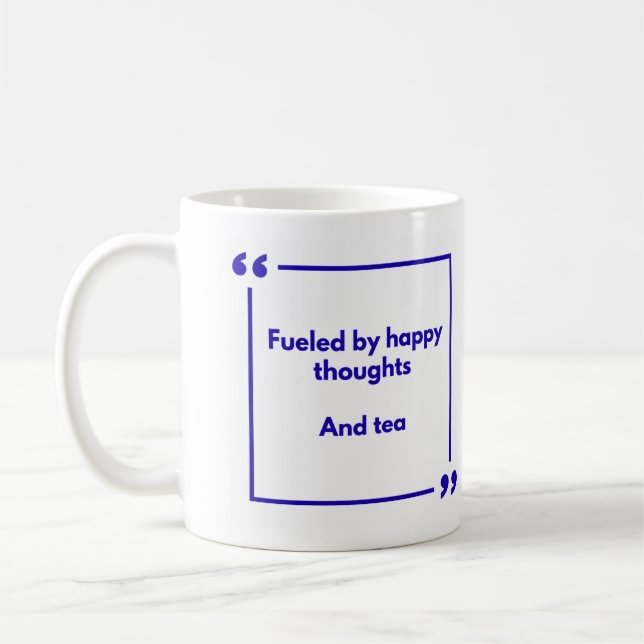 De Café Caneca Positividade - Alimentada por pensamentos f (Esquerda)